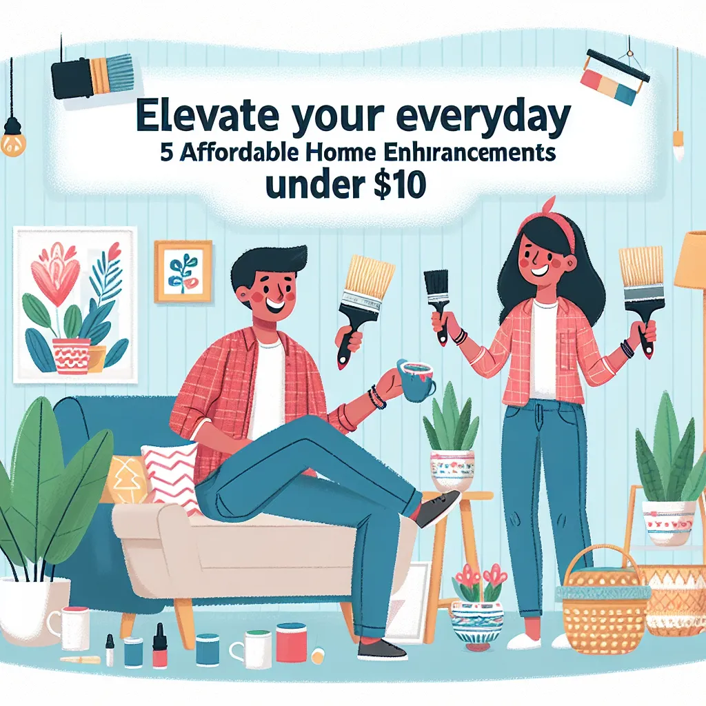 Elevate Your Everyday: 5 Affordable Home Enhancements Under $10