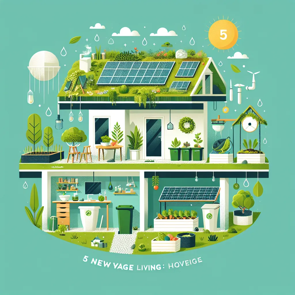 The New Age Living: 5 Eco-Forward Practices for the Contemporary Homeowner