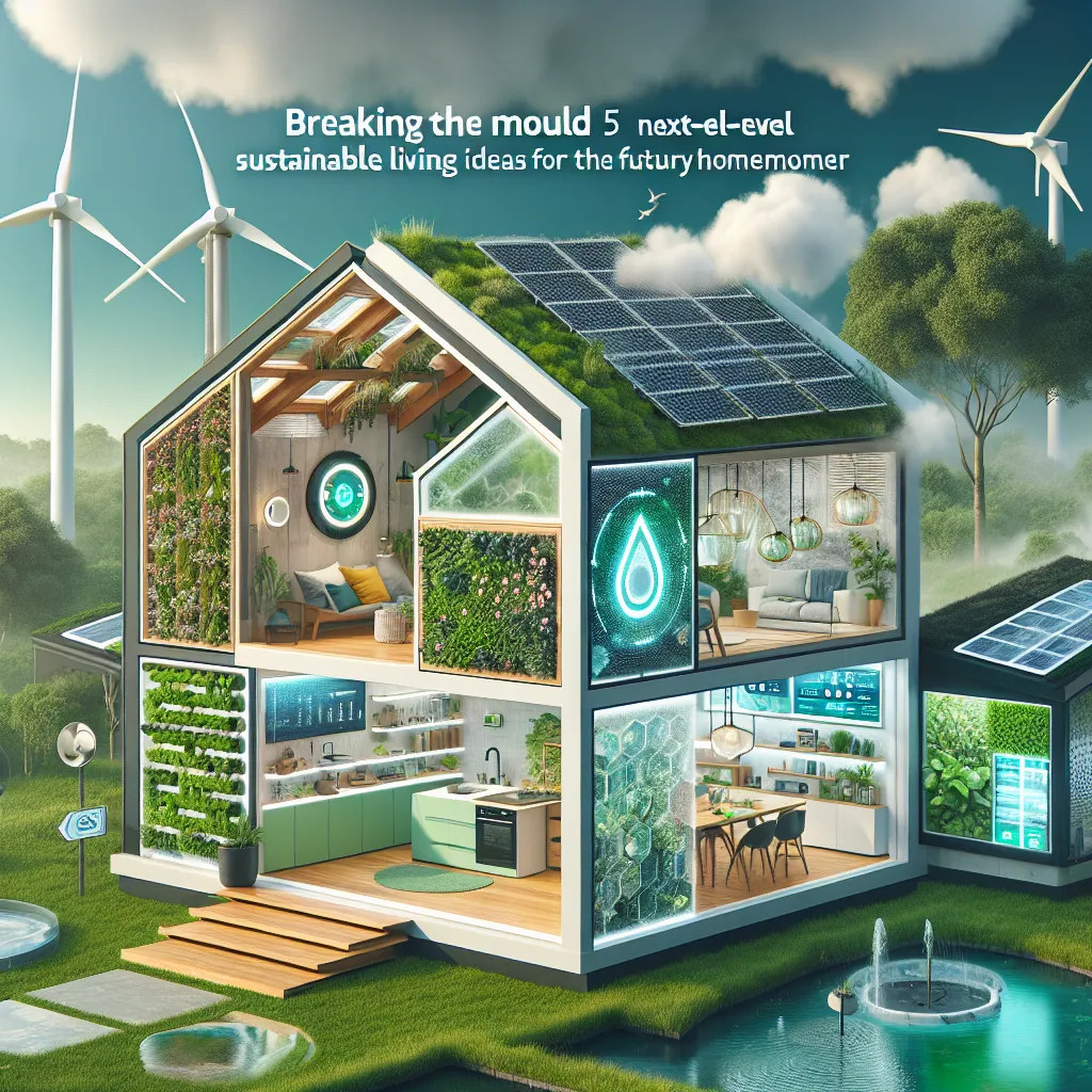 Breaking the Mould: 5 Next-Level Sustainable Living Ideas for the Futuristic Homeowner