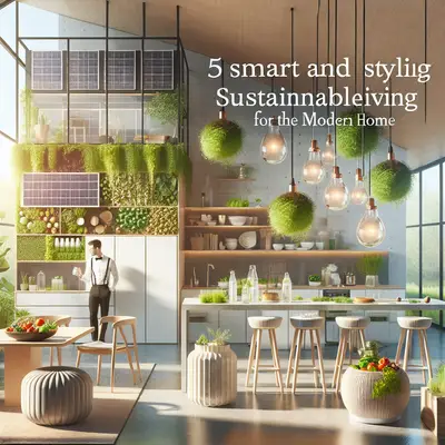 5 Smart and Stylish Sustainable Living Ideas for the Modern Home