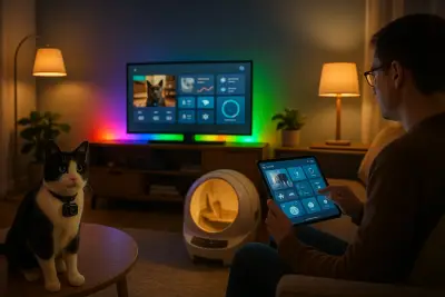 Cat Cams, Mood Lights & Auto-Scoops: What “Weird Pet Tech” Reveals About The Future Smart Home