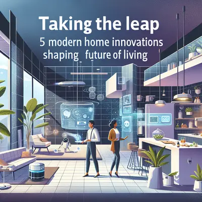 Taking the Leap: 5 Modern Home Innovations Shaping the Future of Living