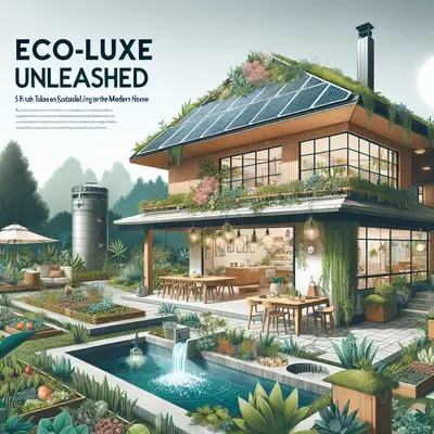 Eco-Luxe Unleashed: 5 Fresh Takes on Sustainable Living for the Modern Home