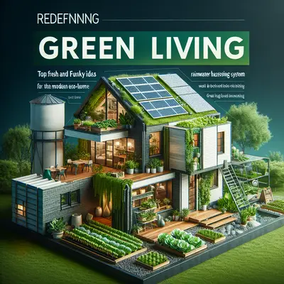 Redefining Green Living: The Top 5 Fresh and Funky Ideas For The Modern Eco-Home