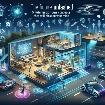 The Future Unleashed: 5 Futuristic Home Living Concepts That Will Blow Your Mind