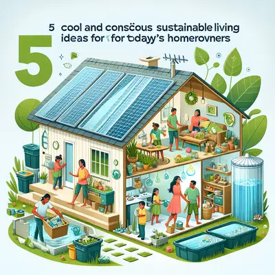 Fresh Perspectives: 5 Cool and Conscious Sustainable Living Ideas for Today's Homeowners