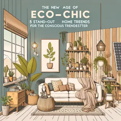 The New Age of Eco-Chic: 5 Stand-Out Home Trends for the Conscious Trendsetter